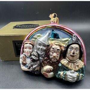 KURT ADLER POLONAISE WIZARD OF OZ SERIES WIZARD GROUP ORNAMENT AP1074 5"